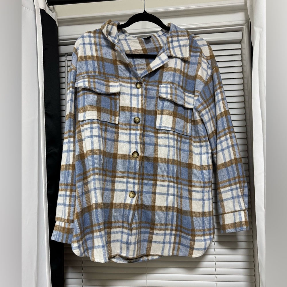 SHEIN Flannel Jacket